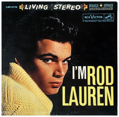 I'm Rod Lauren (Original RCA Victor LP artwork)